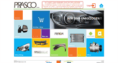 Desktop Screenshot of prasco.de